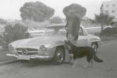 Año 1955. Mercedes 190 SL.