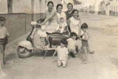 Año 1960. Amor por la Lambretta.